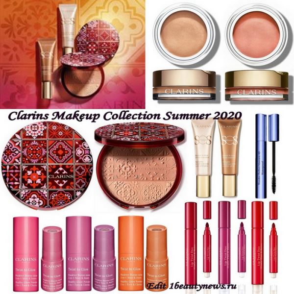 Летняя коллекция макияжа Clarins Makeup Collection Summer 2020 уже в продаже!